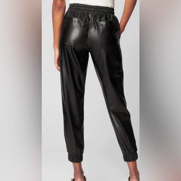 3X BLANKNYC Blackwidow faux leather joggers! - Picture 3 of 4